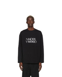 N. Hoolywood Black Logo Sweatshirt