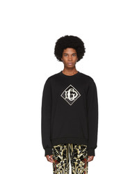 Dolce and Gabbana Black Logo Sweatshirt