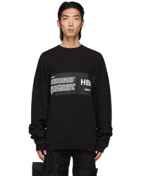 Hood by Air Black Logo Sweatshirt