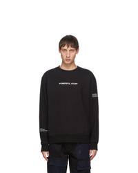 Xander Zhou Black Powerful Stuff Sweatshirt