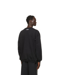 Vetements Black Print Insecurity Sweatshirt