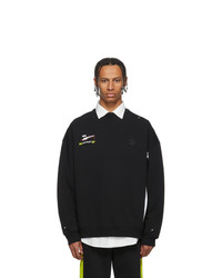 Ader Error Black Puma Edition Crew Sweatshirt