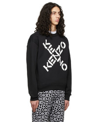 Kenzo Black Sport Big X Sweatshirt