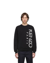Kenzo Black Sport Logo Sweatshirt