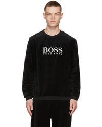 BOSS Black Velour Sweatshirt