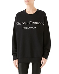 Gucci Chateau Marmont Cotton Jersey Sweatshirt