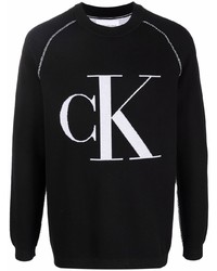 Calvin Klein Jeans Crew Neck Logo Print Sweatshirt
