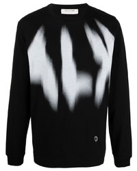 1017 Alyx 9Sm Graffiti Logo Print Sweatshirt