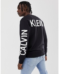 Calvin Klein Jeans Institutional Back Logo Sweat Black