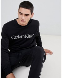 Calvin Klein Logo Sweatshirt Black