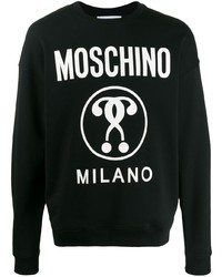 Moschino Questions Logo Print Sweatshirt