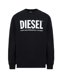 Diesel S Gir Division Logo Graphic Crewneck Sweatshirt