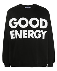 Moschino Slogan Print Sweatshirt