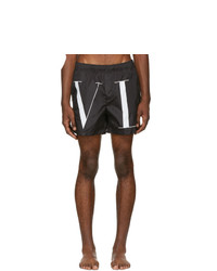Valentino Black Vltn Swim Shorts