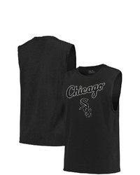 Majestic Threads Black Chicago White Sox Softhand Muscle Tank Top At Nordstrom