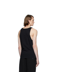 McQ Alexander McQueen Black Judo Master Tank Top