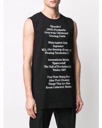 Raf Simons Graphic Lettering Tank Top