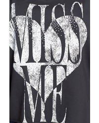 Miss Me Heart Graphic Cotton Tank