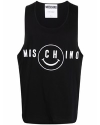 Moschino Logo Print Tank T Shirt