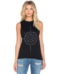 Knot Sisters Rounds High Neck Tank