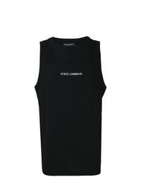 Dolce & Gabbana Sleeveless Logo Tank Top