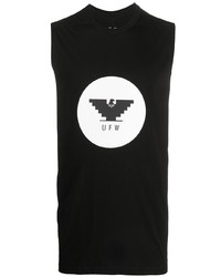Rick Owens Ufw Eagle Logo Print Vest
