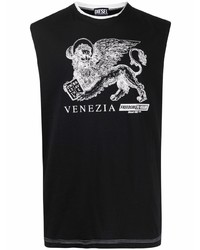 Diesel Venezia Print Sleeveles T Shirt