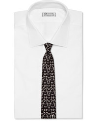 Alexander McQueen 7cm Printed Silk Twill Tie