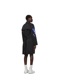 Perks And Mini Black Fly High Trench Coat