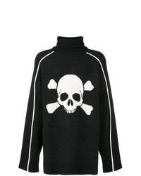 D.GNAK Skull Knitted Sweater