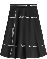 Moschino Printed Wool Skirt