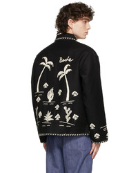 Bode Black Desert Wool Souvenir Jacket
