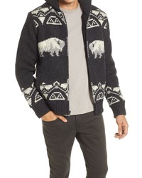 Schott NYC Buffalo Sweater Jacket