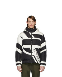 Moncler Genius Black And White Down Plungery Jacket