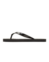 Ps By Paul Smith Black And White Discflop Flip Flops