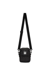 Black and White Satin Crossbody Bag