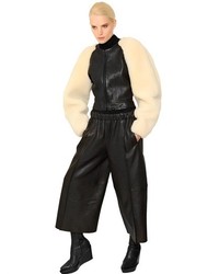 Barbara Bui Leather And Shearling Jacket