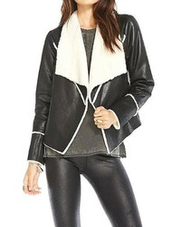 Chaser Faux Suede Fur Jacket