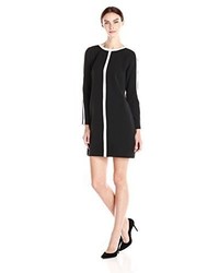 Maggy London Stretch Crepe Color Block Shift