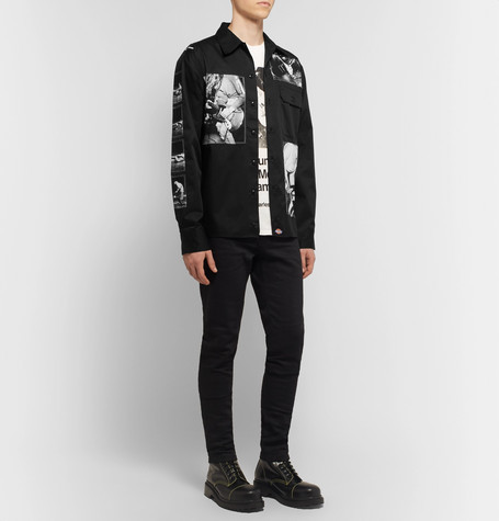 TAKAHIROMIYASHITA TheSoloist. Dickies Appliqud Twill Overshirt