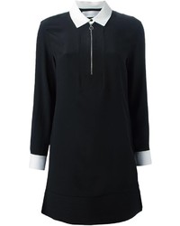 Victoria Beckham Victoria Contrasting Collar Shirt Dress
