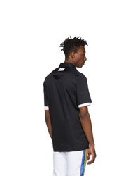 Xander Zhou Black Cutout Pocket Shirt