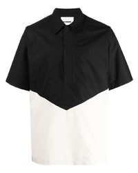 Jil Sander Colour Block Short Sleeve Shirt