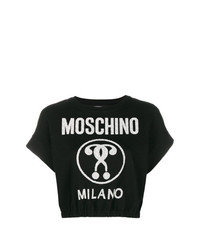 Moschino Cropped Logo Sweatshirt