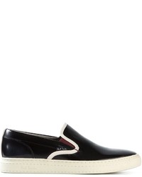 Paul Smith Contrasting Trim Slip On Sneakers