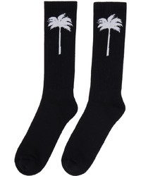 Palm Angels Black Palm Socks