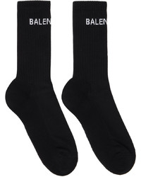 Balenciaga Black Tennis Socks