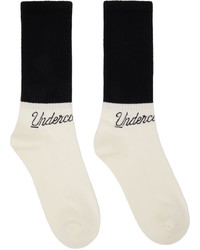 Undercoverism White Black Logo Socks