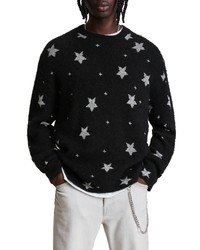 AllSaints Midnight Crewneck Sweater