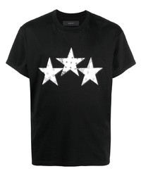 Amiri Bandana Stars Print Cotton T Shirt